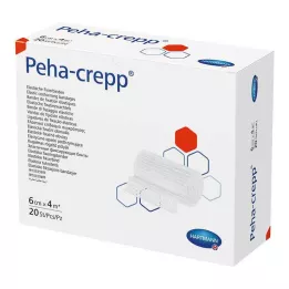PEHA CREPP Fiksirajući zavoj 6 cmx4 m, 20 kom