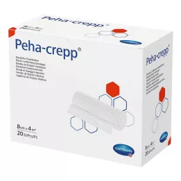 PEHA CREPP Fiksirajući zavoj 8 cmx4 m, 20 kom