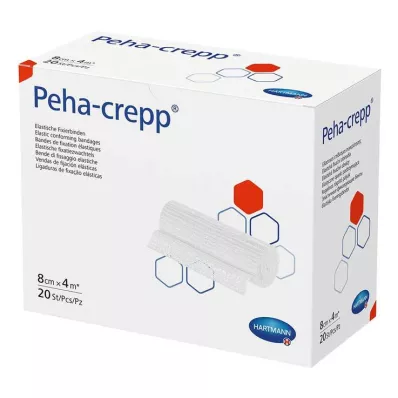 PEHA CREPP Fiksirajući zavoj 8 cmx4 m, 20 kom PEHA CREPP Fiksirajući zavoj 8 cmx4 m, 20 kom