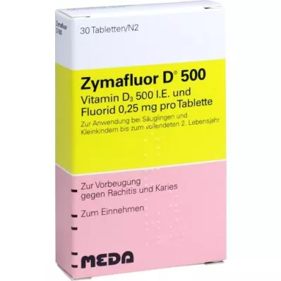 ZYMAFLUOR D 500 tableta, 30 kom