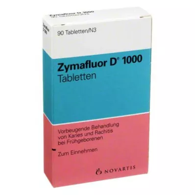 ZYMAFLUOR D 1.000 tableta, 90 kom