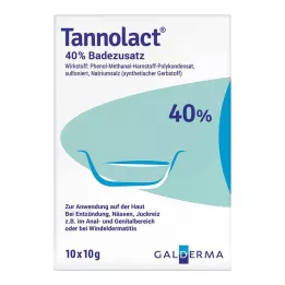 TANNOLACT Dodatak za kupanje, 10X10 g