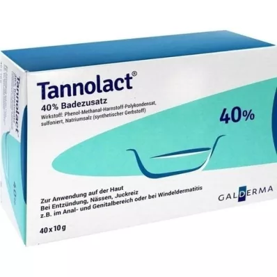 TANNOLACT Dodatak za kupanje, 40X10 g