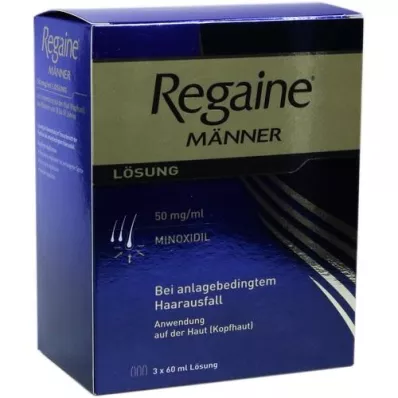 REGAINE Otopina za muškarce, 3X60 ml