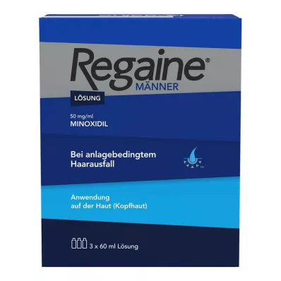 REGAINE Otopina za muškarce, 3X60 ml REGAINE Otopina za muškarce, 3X60 ml