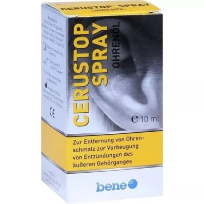 CERUSTOP Ulje za uho u spreju, 10 ml