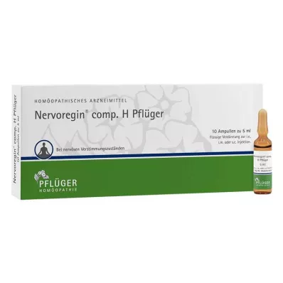 NERVOREGIN comp.H Pflüger ampule, 10 kom NERVOREGIN comp.H Pflüger ampule, 10 kom