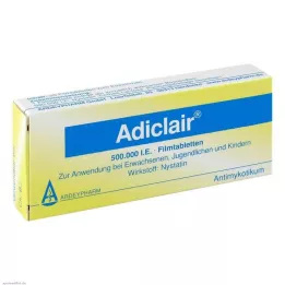 ADICLAIR Filmom obložene tablete, 20 kom