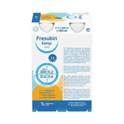 FRESUBIN ENERGY DRINK Multifruit boca za piće 6X4X200 ml FRESUBIN ENERGY DRINK Multifruit boca za piće 6X4X200 ml