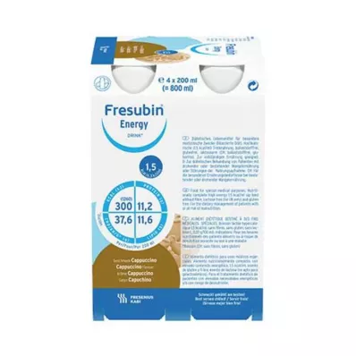 Fresubin Energy Drink Cappuccino boca za piće, 4x200 ml Fresubin Energy Drink Cappuccino boca za piće, 4x200 ml