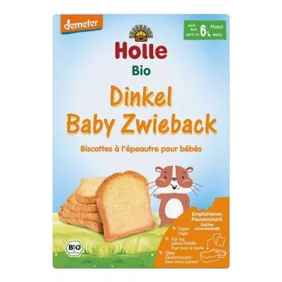 HOLLE Bio dječji dvopek od pira, 200 g