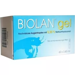 BIOLAN Gel kapi za oči, 60X0,45 ml