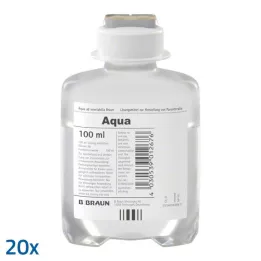 AQUA AD injectabilia Ecoflac Plus otopina za injekcije, 20x100 ml