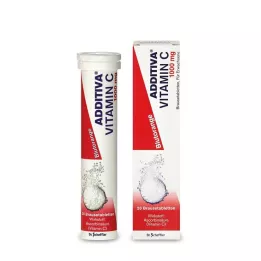 ADDITIVA Vitamin C krvna naranča šumeće tablete, 20 kom