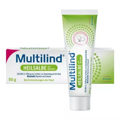MULTILIND Ljekovita mast s nistatinom i cink oksidom, 50 g