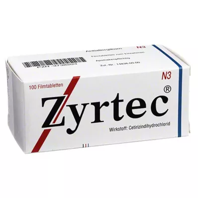 ZYRTEC Filmom obložene tablete, 100 kom ZYRTEC Filmom obložene tablete, 100 kom