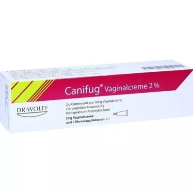 CANIFUG Krema za rodnicu 2% s 3 aplikacije, 20 g
