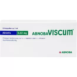ABNOBAVISCUM Abietis 0,02 mg ampule, 8 kom