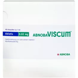 ABNOBAVISCUM Abietis 0,02 mg ampule, 48 kom