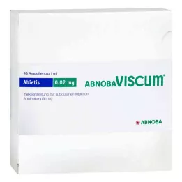 ABNOBAVISCUM Abietis 0,02 mg ampule, 48 kom