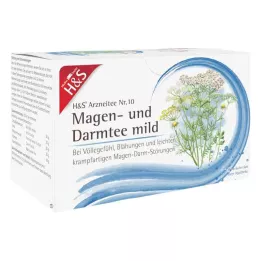 H&S čaj za želudac i crijeva blagi filter vrećica, 20X2,0 g
