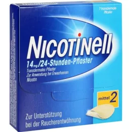 NICOTINELL 14 mg/24 sata flaster 35 mg, 7 kom