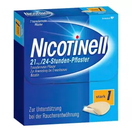 NICOTINELL 21 mg/24 sata flaster 52,5 mg, 7 kom
