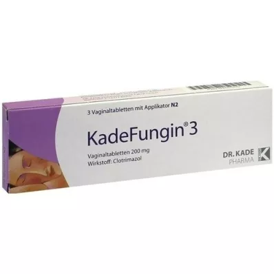 KADEFUNGIN 3 tablete za rodnicu, 3 kom