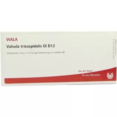 VALVULA tricuspidalis GL D 12 ampula, 10X1 ml