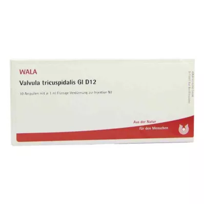 VALVULA tricuspidalis GL D 12 ampula, 10X1 ml