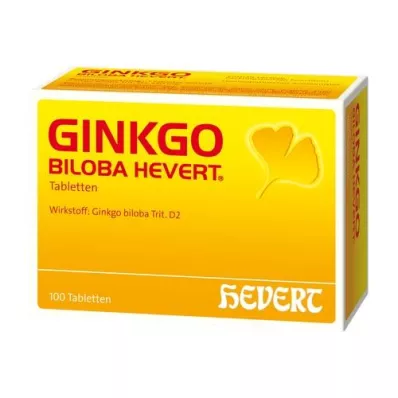 GINKGO BILOBA HEVERT Tablete, 100 kom