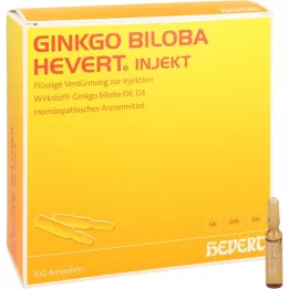 GINKGO BILOBA HEVERT Injekt ampule, 100 kom