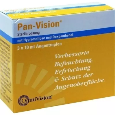 PAN-VISION Kapi za oči, 3X10 ml