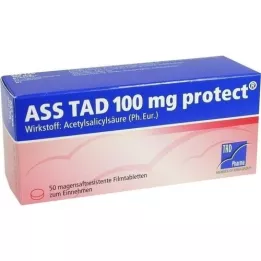 ASS TAD 100 mg protect želučani sok filmom obložene tablete, 50 kom