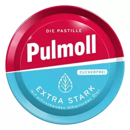 PULMOLL Ekstra jaki slatkiši bez šećera, 50 g