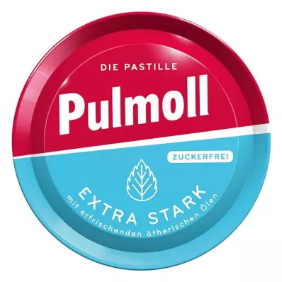 PULMOLL Ekstra jaki slatkiši bez šećera, 50 g PULMOLL Ekstra jaki slatkiši bez šećera, 50 g
