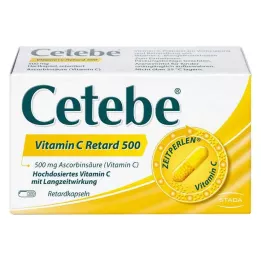 CETEBE Vitamin C kapsule s produljenim oslobađanjem 500 mg, 30 kom