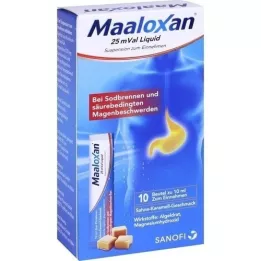 MAALOXAN 25 mVal tekućina, 10X10 ml