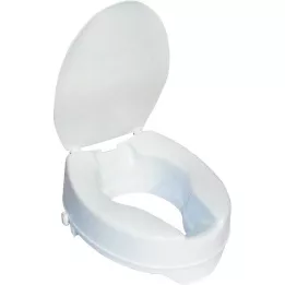 TOILETTENSITZERHÖHUNG 13 cm bez poklopca + pričvrsne kopče, 1 kom