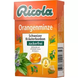 RICOLA o.Z.Box narančasta menta bomboni, 50 g