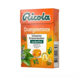 RICOLA o.Z.Box narančasta menta bomboni, 50 g