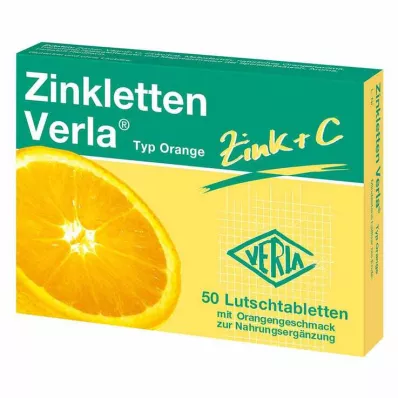 ZINKLETTEN Verla Orange pastile, 50 kom ZINKLETTEN Verla Orange pastile, 50 kom