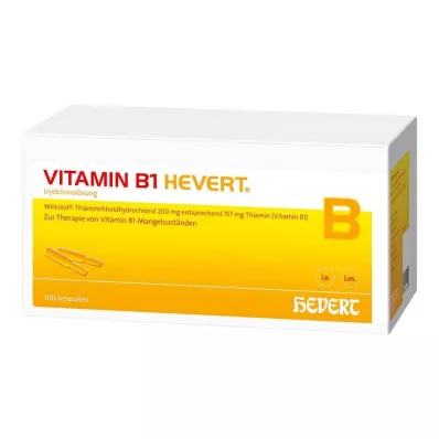 VITAMIN B1 HEVERT Ampule, 100 kom