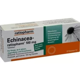 ECHINACEA-RATIOPHARM 100 mg tablete, 20 kom