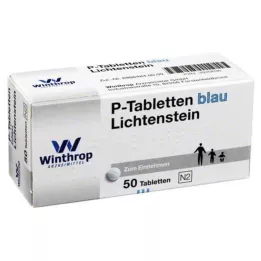 P tablete plave 8 mm podjele, 50 kom
