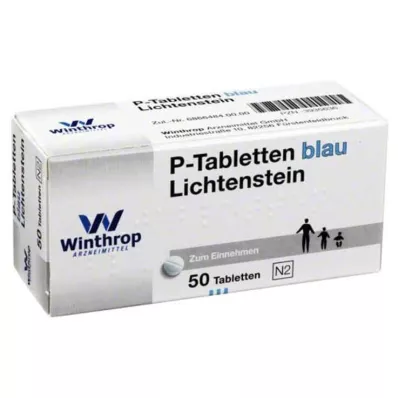 P tablete plave 8 mm podjele, 50 kom