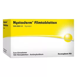 NYSTADERM Filmom obložene tablete, 100 kom