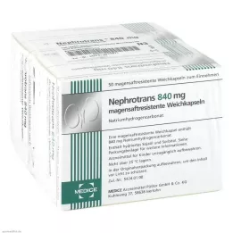 NEPHROTRANS 840 mg gastrorezistentne kapsule, 100 kom
