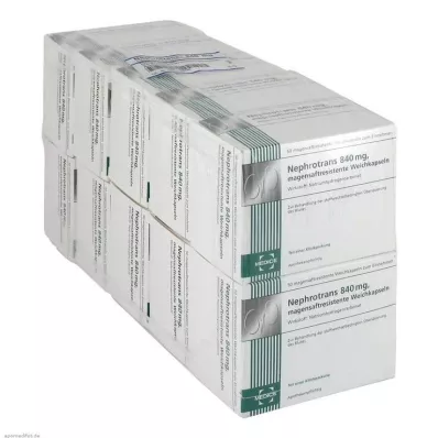 NEPHROTRANS 840 mg gastrorezistentne kapsule, 500 kom