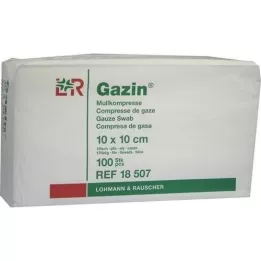 GAZIN Gaza komp.10x10 cm nesterilna 12-kratna operacija 100 kom